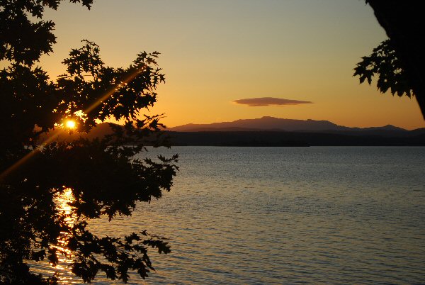 Mt. Mansfield from Grand Isle